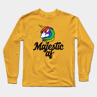 Majestic AF Unicorn Long Sleeve T-Shirt